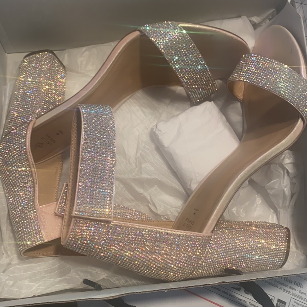 Call it Spring Block Heels